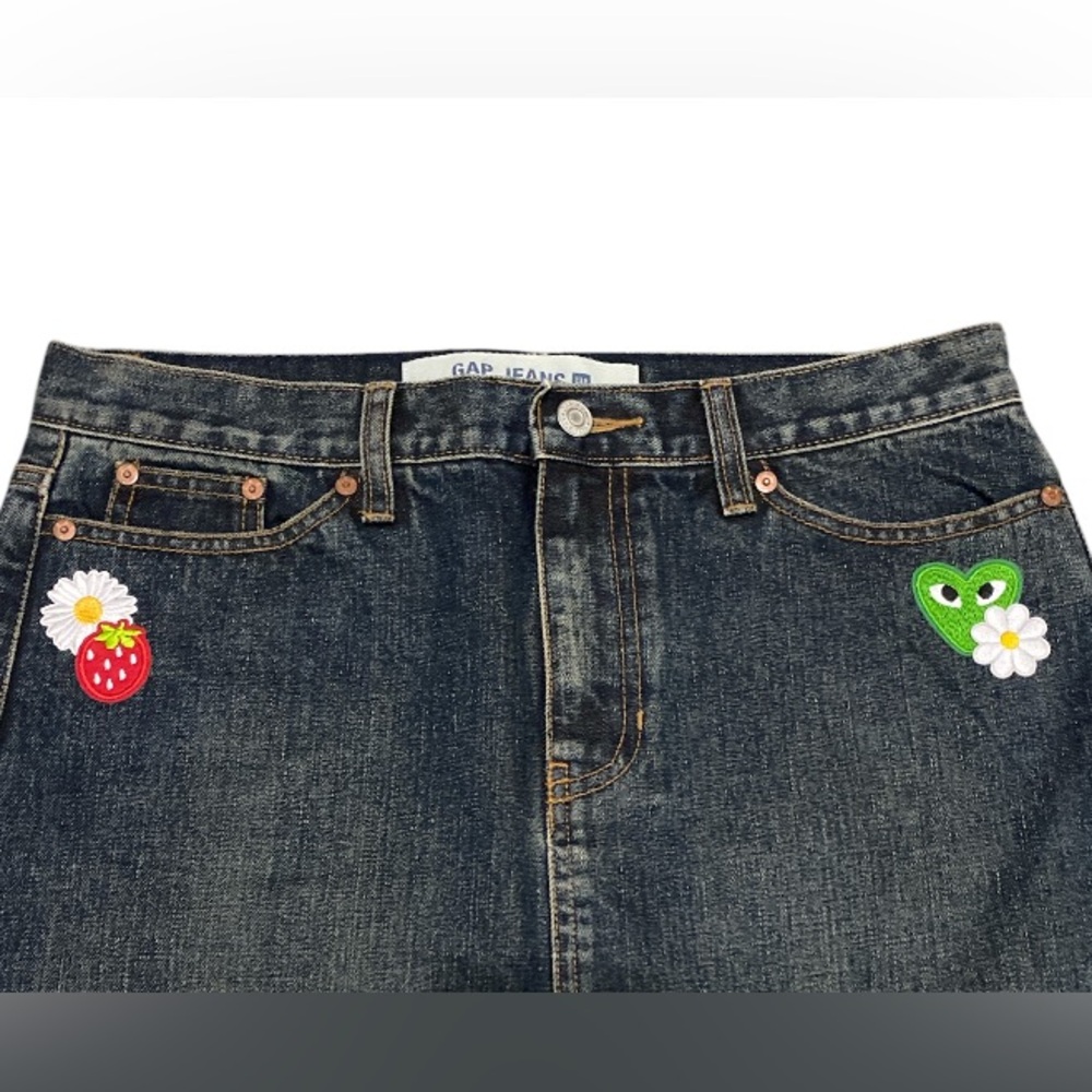GAP Custom Jean Pencil Skirt - Picture 3 of 6